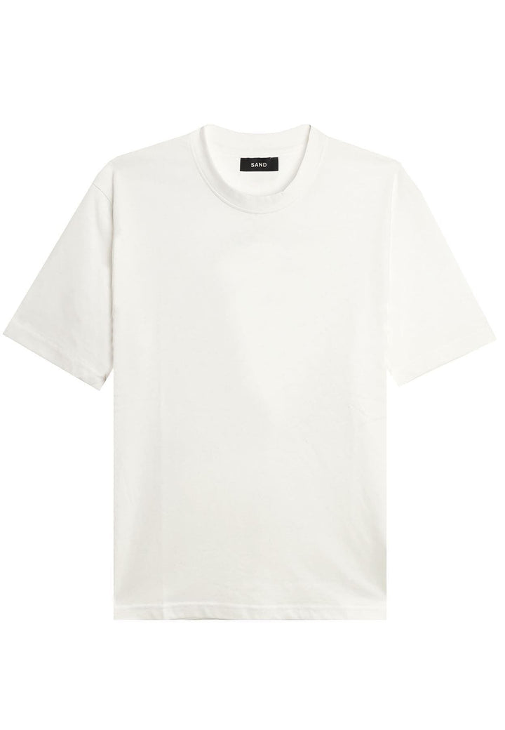 T-shirt bianca Sand uomo in cotone