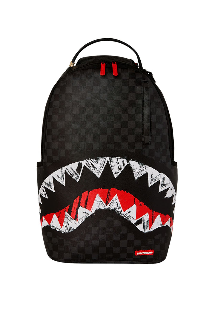 Zaino unisex Sprayground nero in pelle vegana
