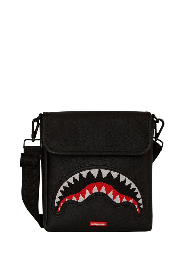 Borsello tracolla unisex Sprayground Sawtooth Sharks in Paris Messenger Sling