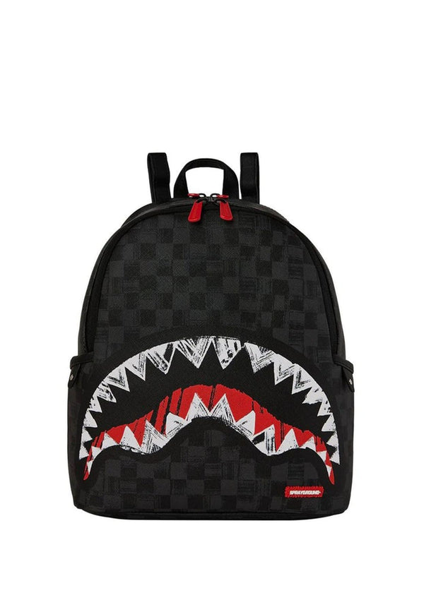 Zaino unisex Sprayground nero in pelle vegana
