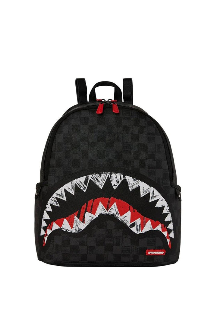Zaino unisex Sprayground nero in pelle vegana