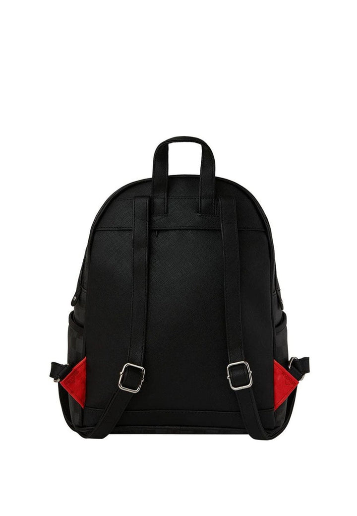 Zaino unisex Sprayground nero in pelle vegana
