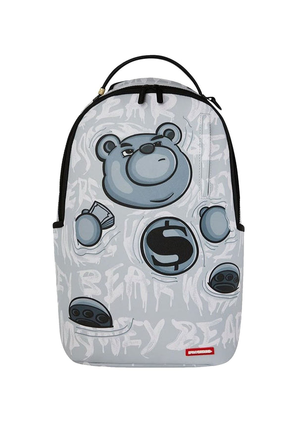 Zaino unisex Sprayground grigio in pelle vegana