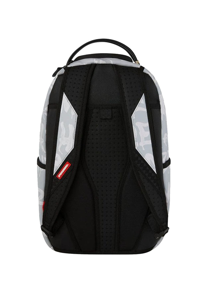 Zaino unisex Sprayground grigio in pelle vegana