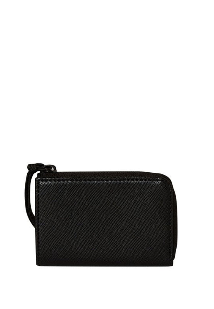 Portafoglio nero unisex Sprayground Fly Knit Mouth Wallet