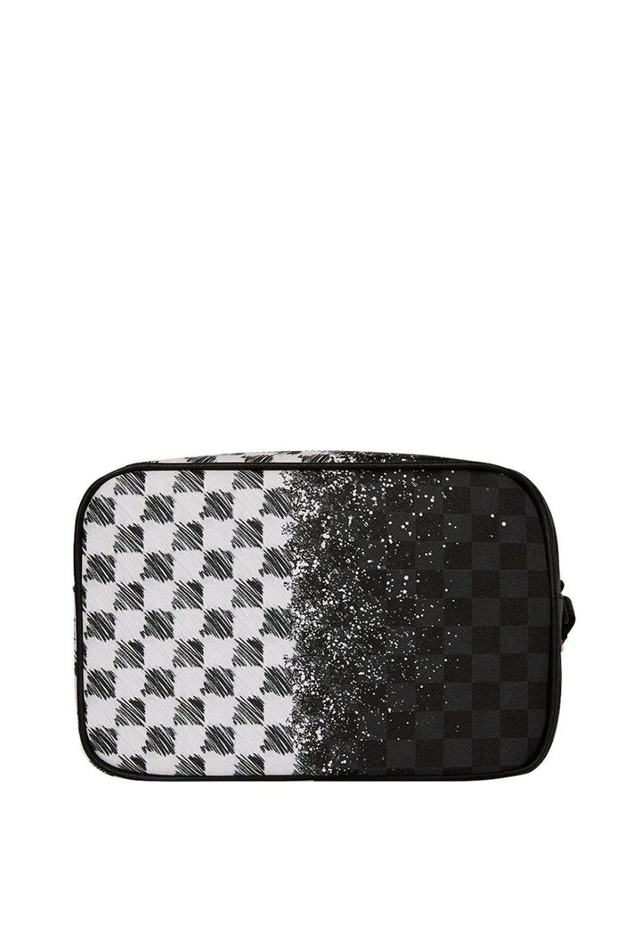 Pochette nera unisex Sprayground in pelle vegana