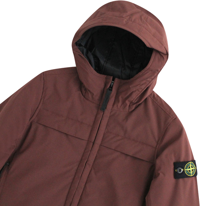 Giubbino bambino Stone Island mosto in tessuto tecnico