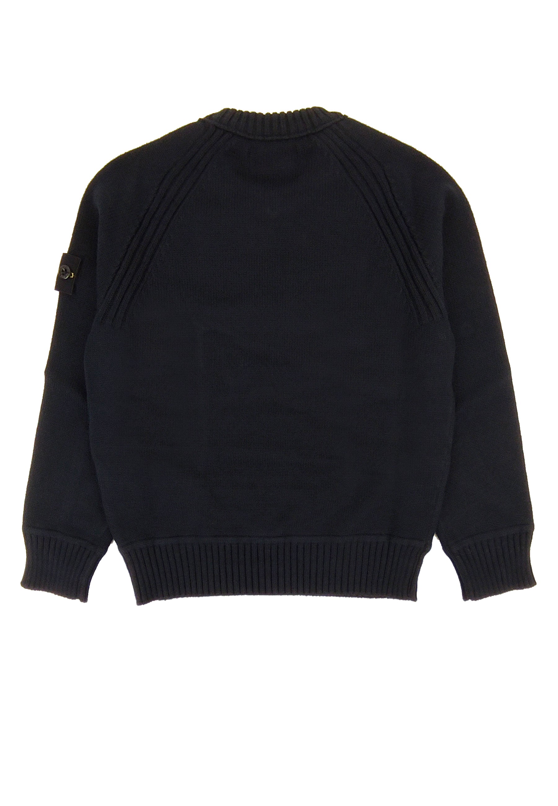 Maglia bambino Stone Island blu in misto cotone | ViaMonte Shop