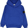Felpa bambino Stone Island bluette in cotone