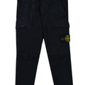 Pantalone bambino Stone Island blu in cotone
