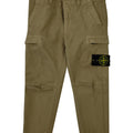 Pantalone bambino Stone Island beige in cotone