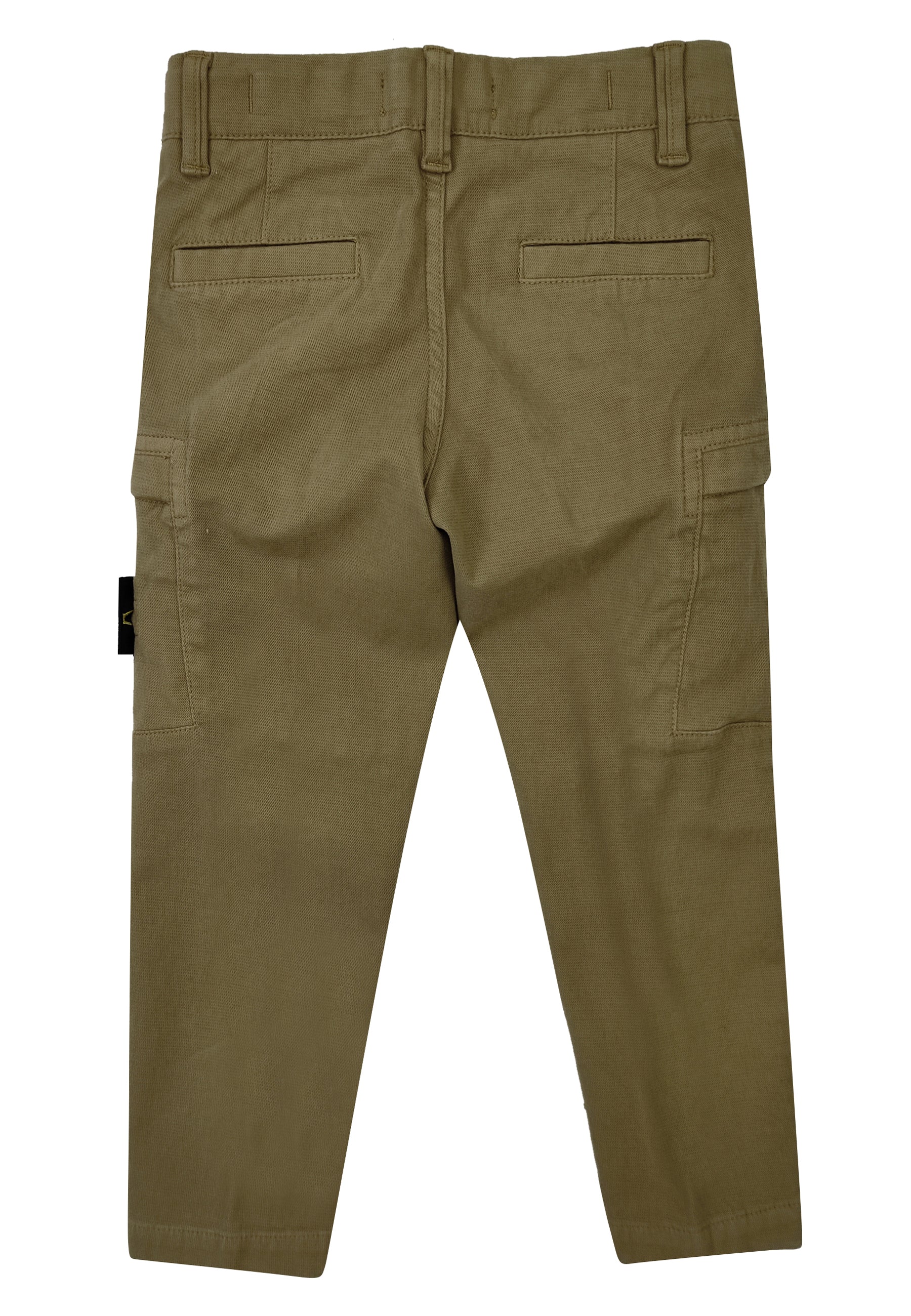 Pantalone bambino Stone Island beige in cotone