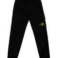 Pantalone bambino Stone Island nero in cotone