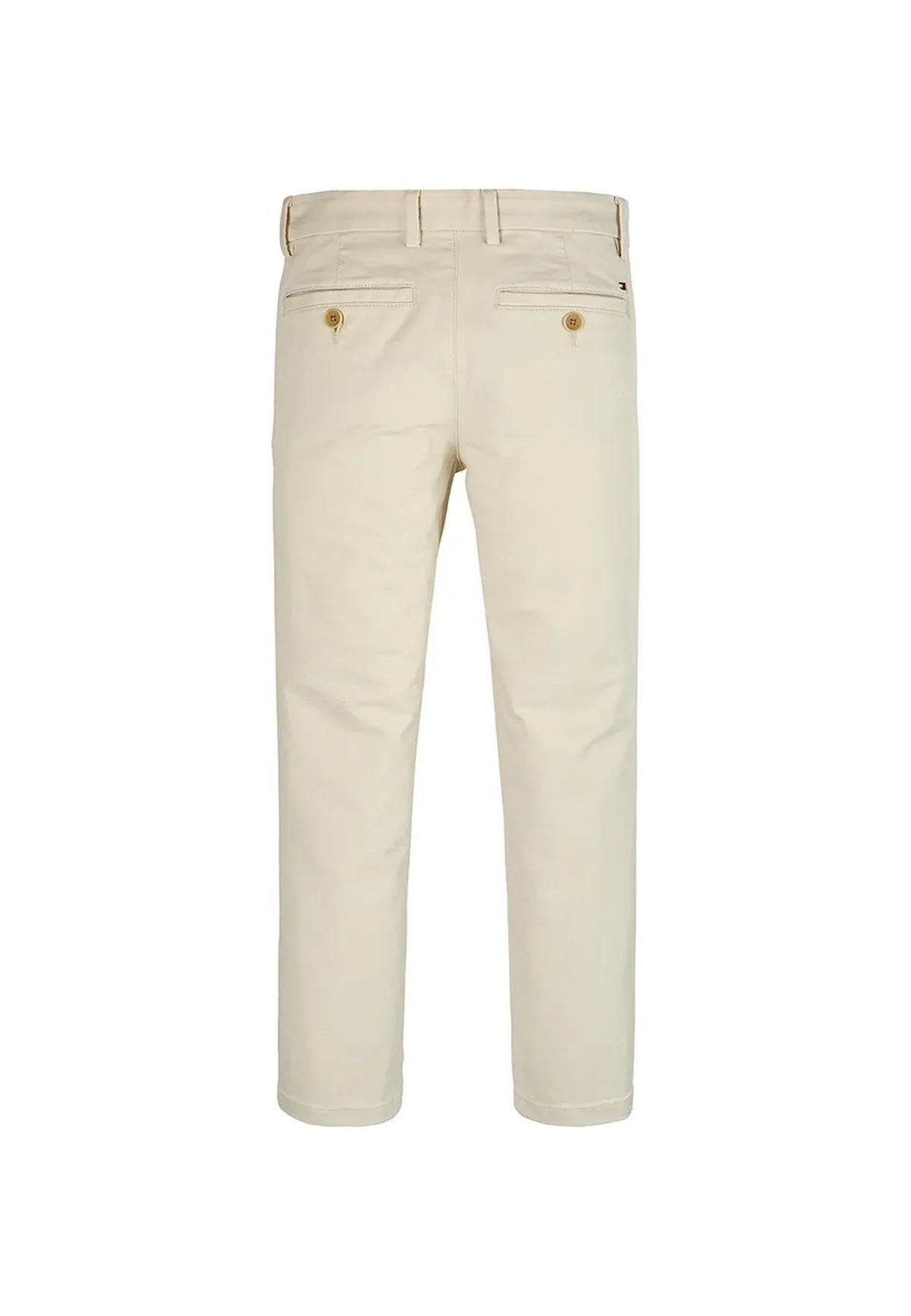 Pantalone bambino Tommy Hilfiger beige in cotone | ViaMonte Shop