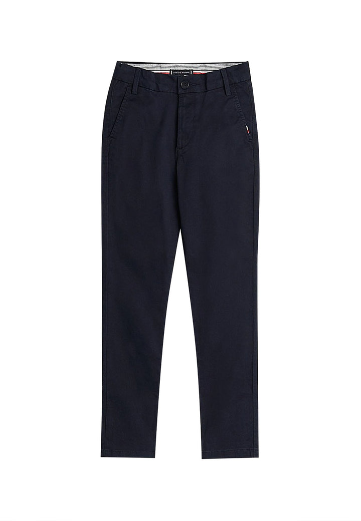 Pantalone bambinoTommy Hilfiger blu in cotone