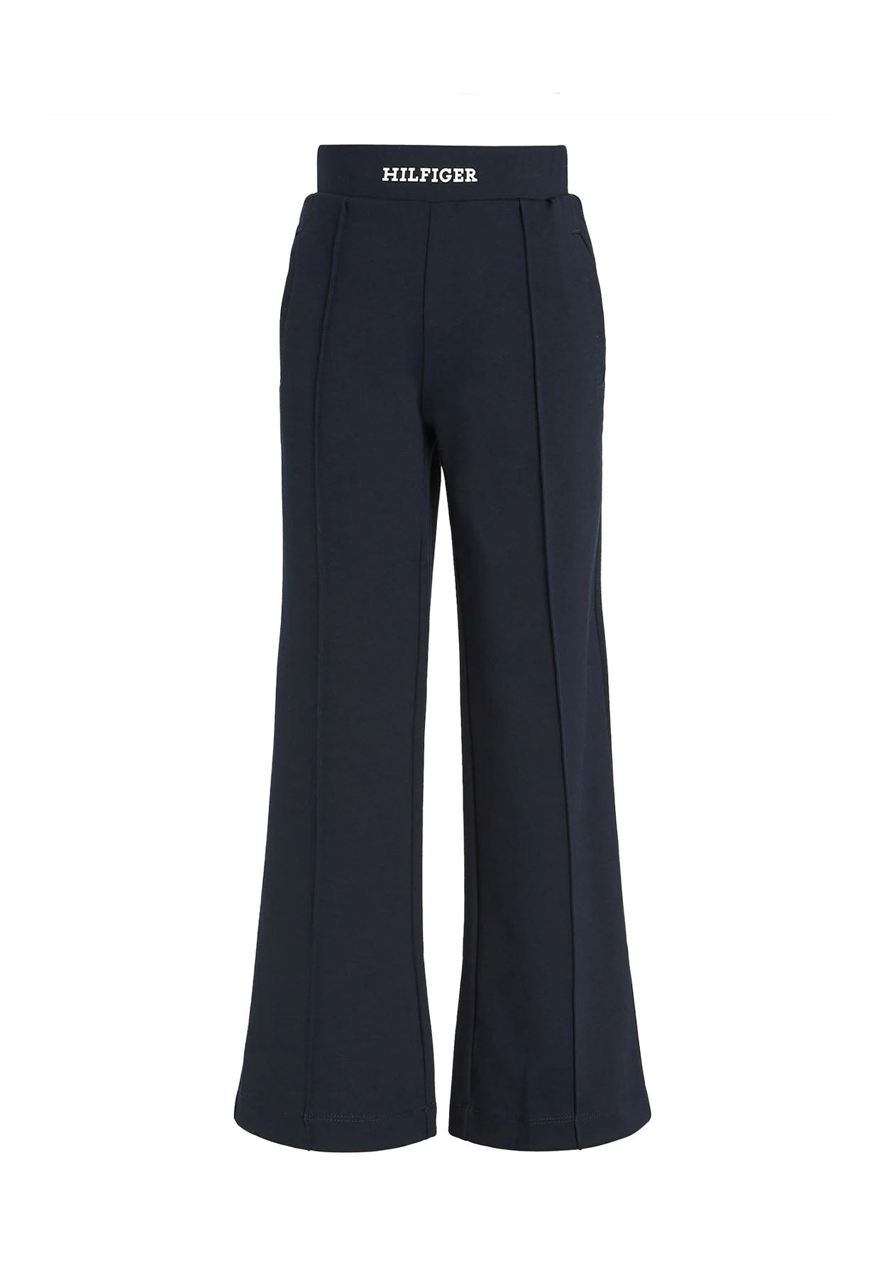 Pantalone bambina Tommy Hilfiger blu in misto modal