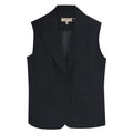Gilet bambina Twinset nero in misto viscosa
