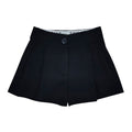 Shorts bambina Twinset neri in misto viscosa