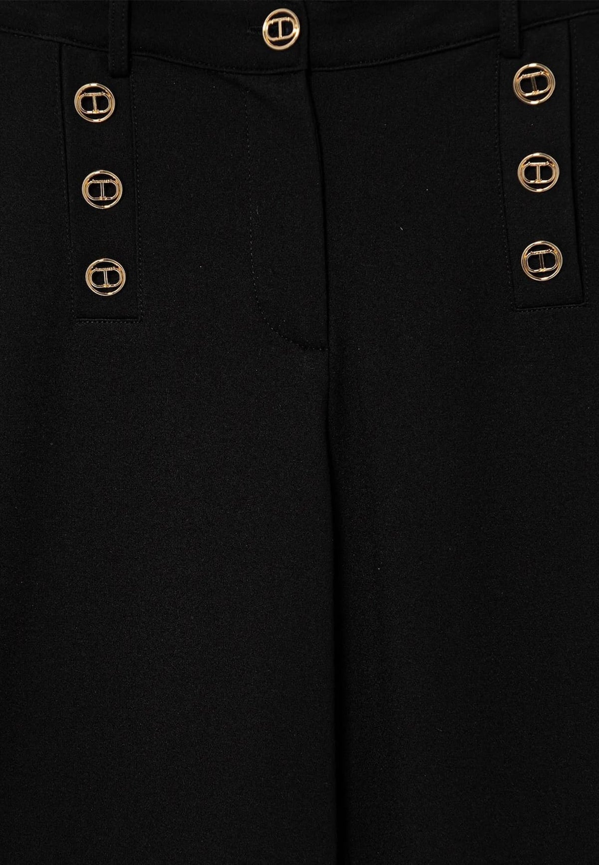 Pantalone bambina Twinset nero in punto Milano