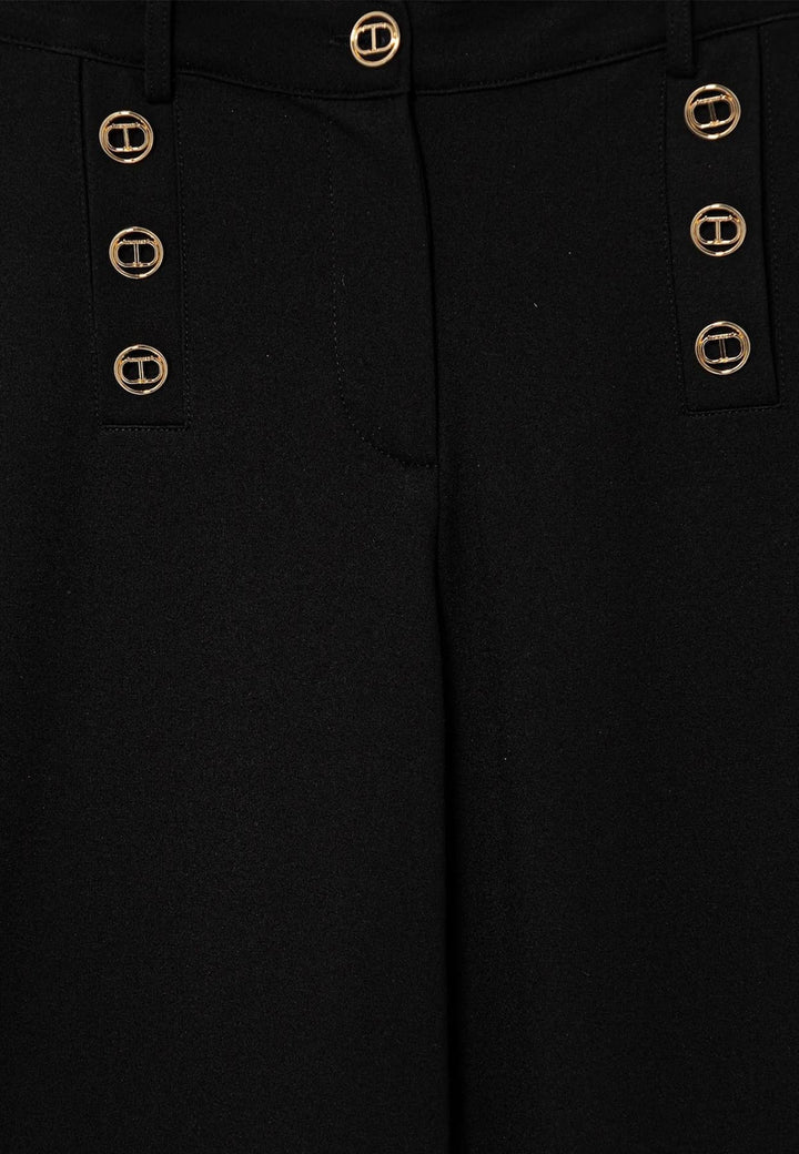 Pantalone bambina Twinset nero in punto Milano