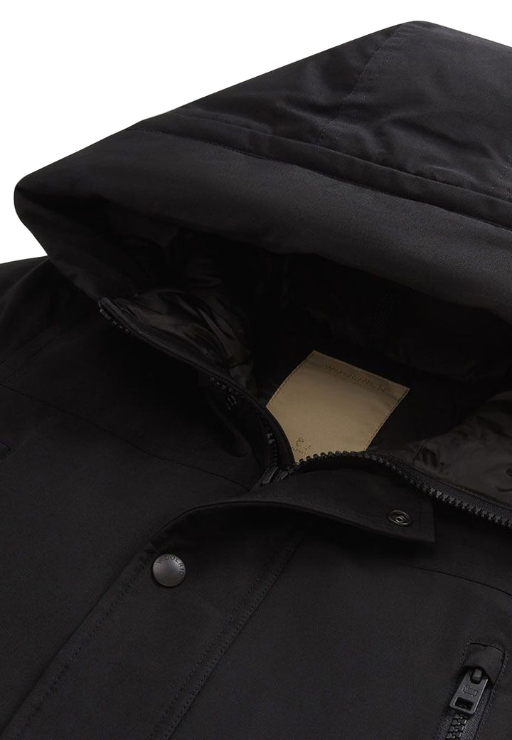 Giubbino bambino Woolrich kids New Arctic Parka Bering sea in tessuto Ramar