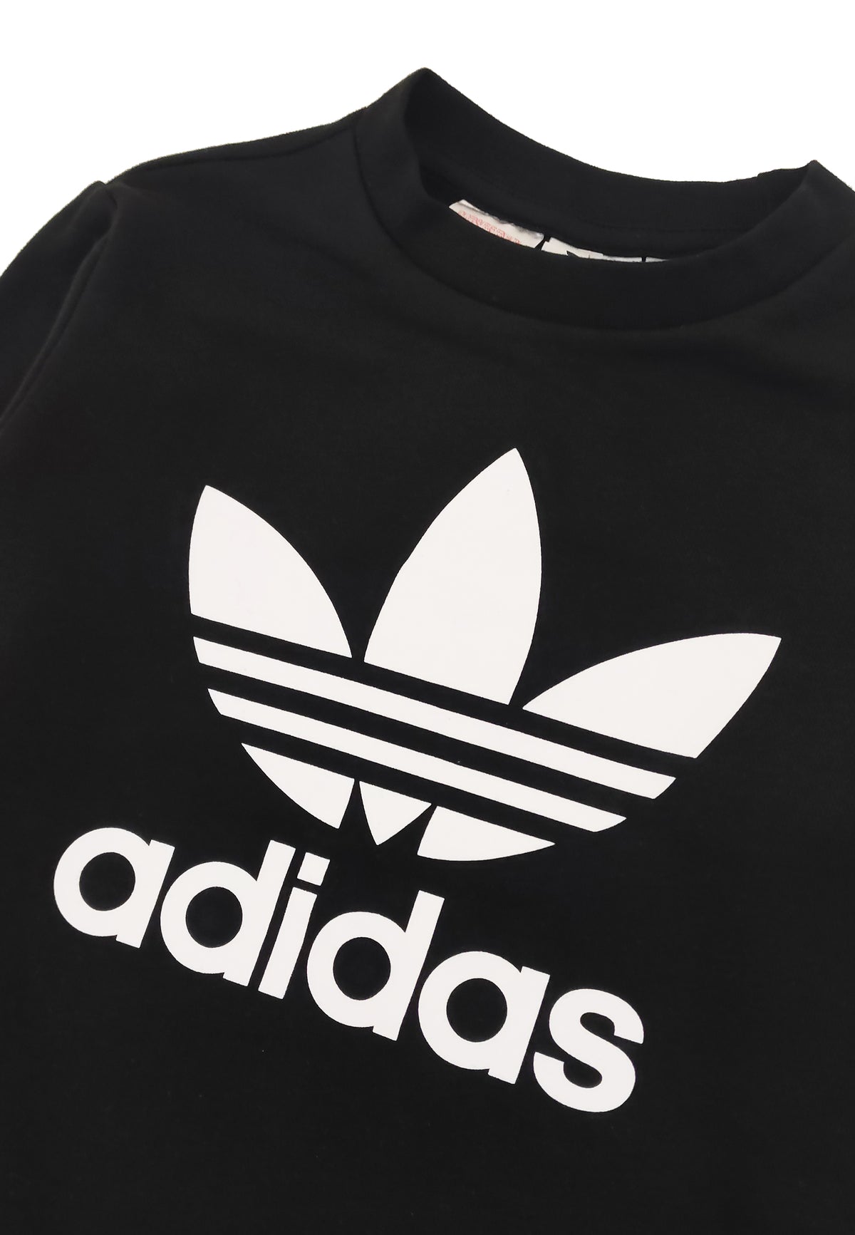 Felpa bambino Adidas nera in cotone | ViaMonte Shop