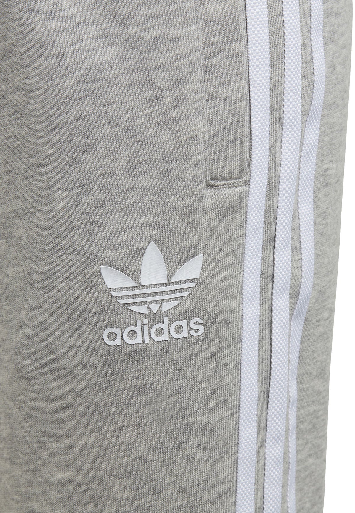 Pantalone sportivo bambino Adidas grigio in cotone | ViaMonte Shop