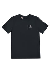 T-shirt bambino Adidas nera in cotone