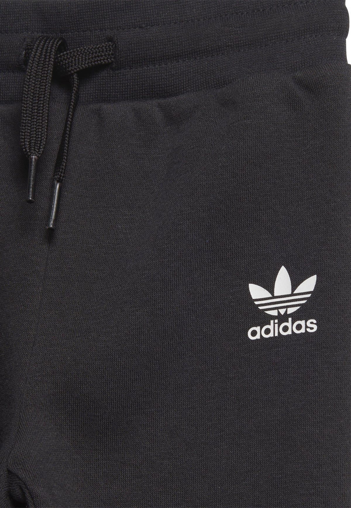 Tuta neonato Adidas nera in cotone | ViaMonte Shop