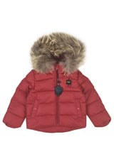 Giubbino neonato Blauer rosso in nylon | ViaMonte Shop
