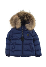 Giubbino Eagle neonato Blauer blu in nylon | ViaMonte Shop