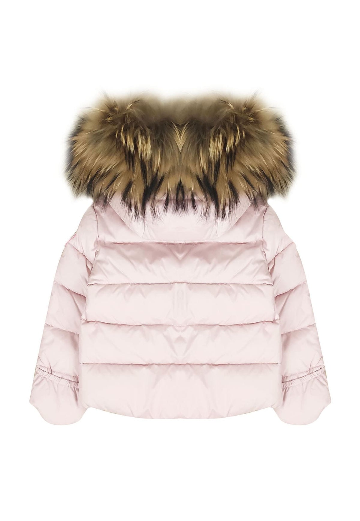 Giubbino Eagle neonata Blauer rosa in nylon | ViaMonte Shop