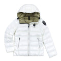 Giubbino Charme bambina Blauer bianco in nylon