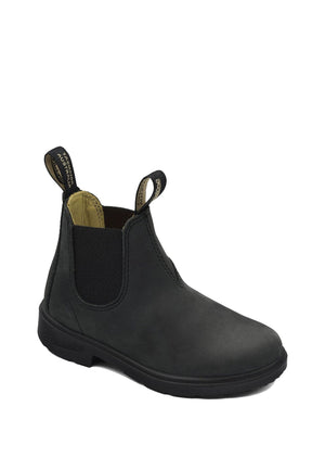 Stivaletto bambino Blundstone Rustic black in pelle