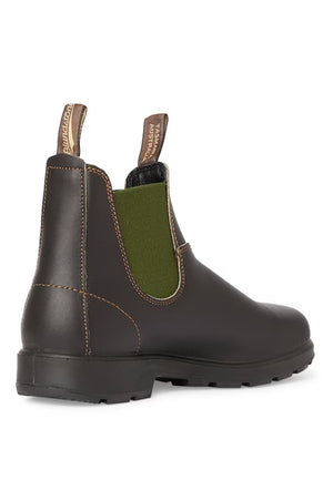 Tronchetto bambino Blundstone brown leather in pelle