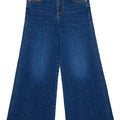 Jeans 1978 flare fit bambina Diesel blu in cotone stretch