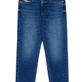 Jeans d-Lucas bambino Diesel blu in denim stretch