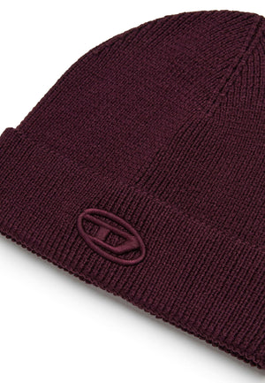 Cappello bambino Diesel kid bordeaux in misto lana