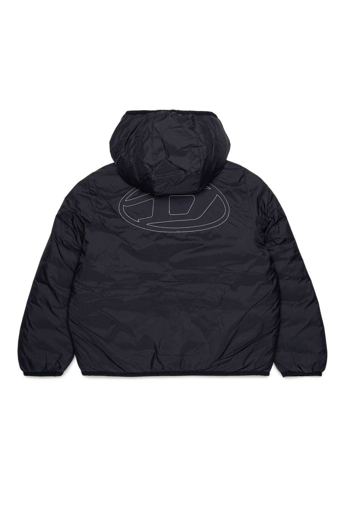 Giacca Josipls bambino Diesel nera in nylon | ViaMonte Shop