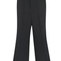 Pantalone bambina Elisabetta Franchi La Mia Bambina nero in crepe | ViaMonte Shop