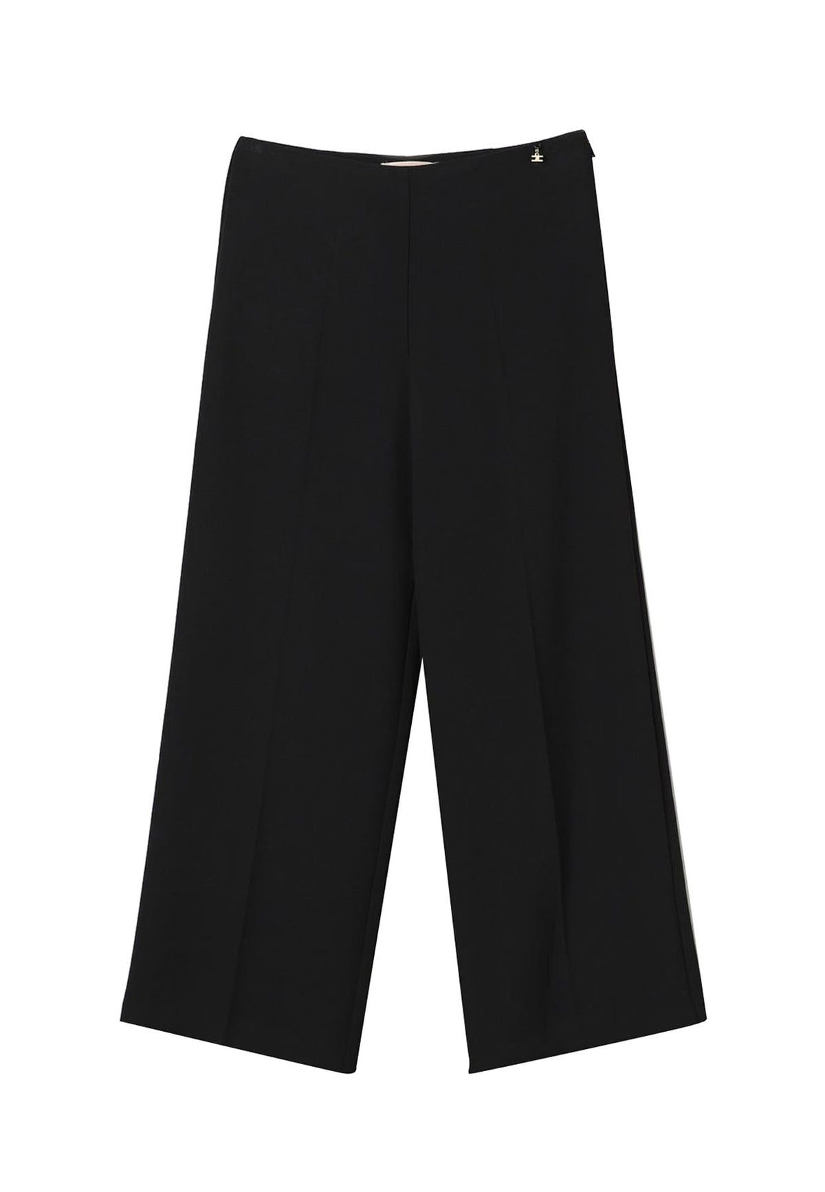 Pantalone bambina Elisabetta Franchi nero in crèpe