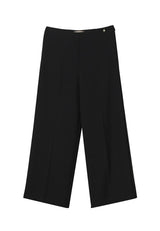 Pantalone bambina Elisabetta Franchi nero in crèpe