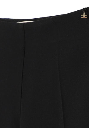 Pantalone bambina Elisabetta Franchi nero in crèpe