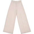 Pantalone bambina Elisabetta Franchi La Mia Bambina milk in crèpe | ViaMonte Shop