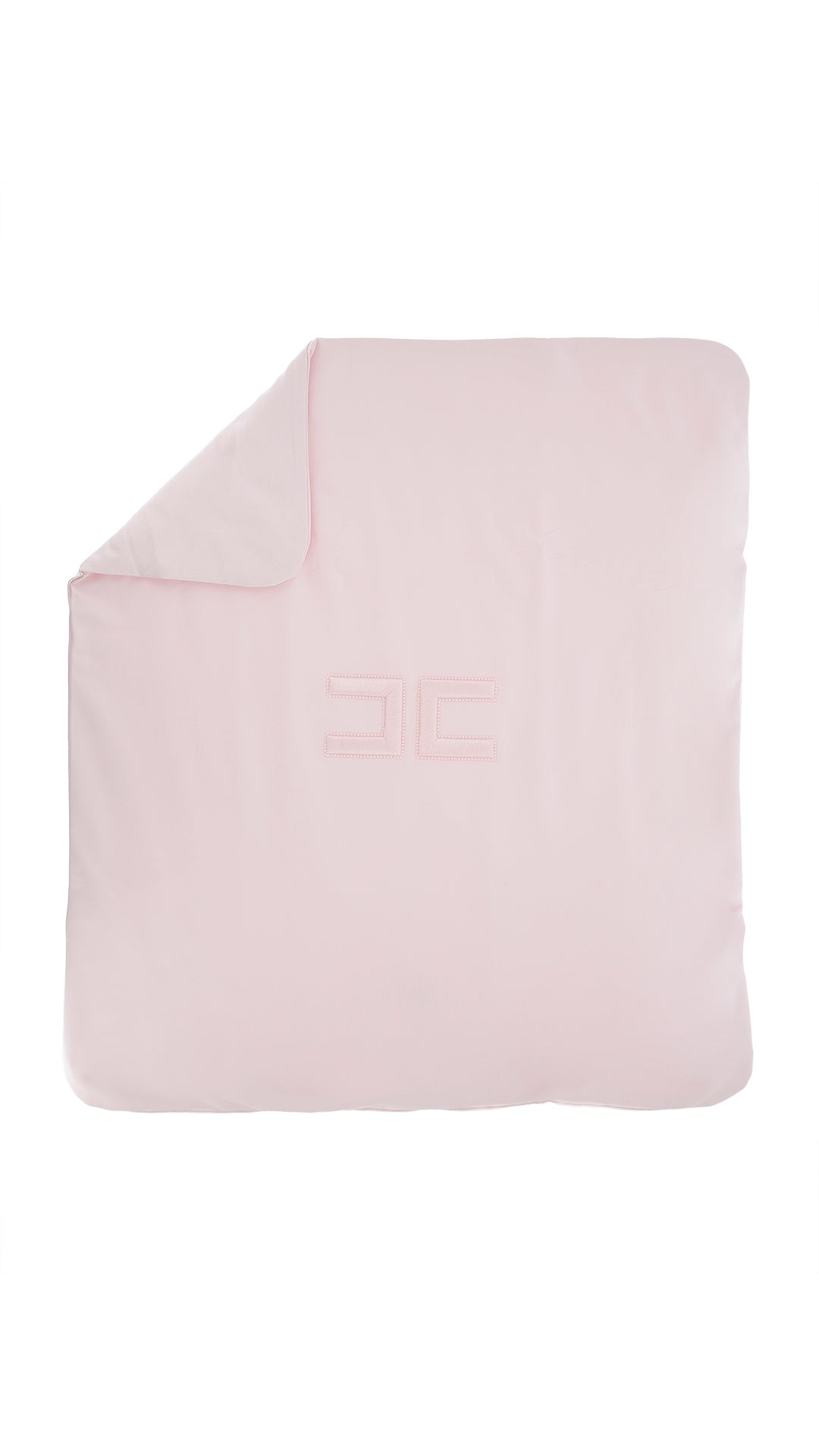 Coperta neonata Elisabetta Franchi La Mia Bambina rosa in felpa di cotone