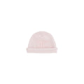 Cappellino neonata Elisabetta Franchi La Mia Bambina rosa in felpa di cotone | ViaMonte Shop