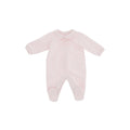Tutina neonata Elisabetta Franchi La Mia Bambina rosa in felpa di cotone | ViaMonte Shop