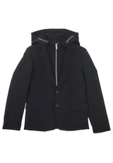 Giacca bambino Emporio Armani blu in nylon
