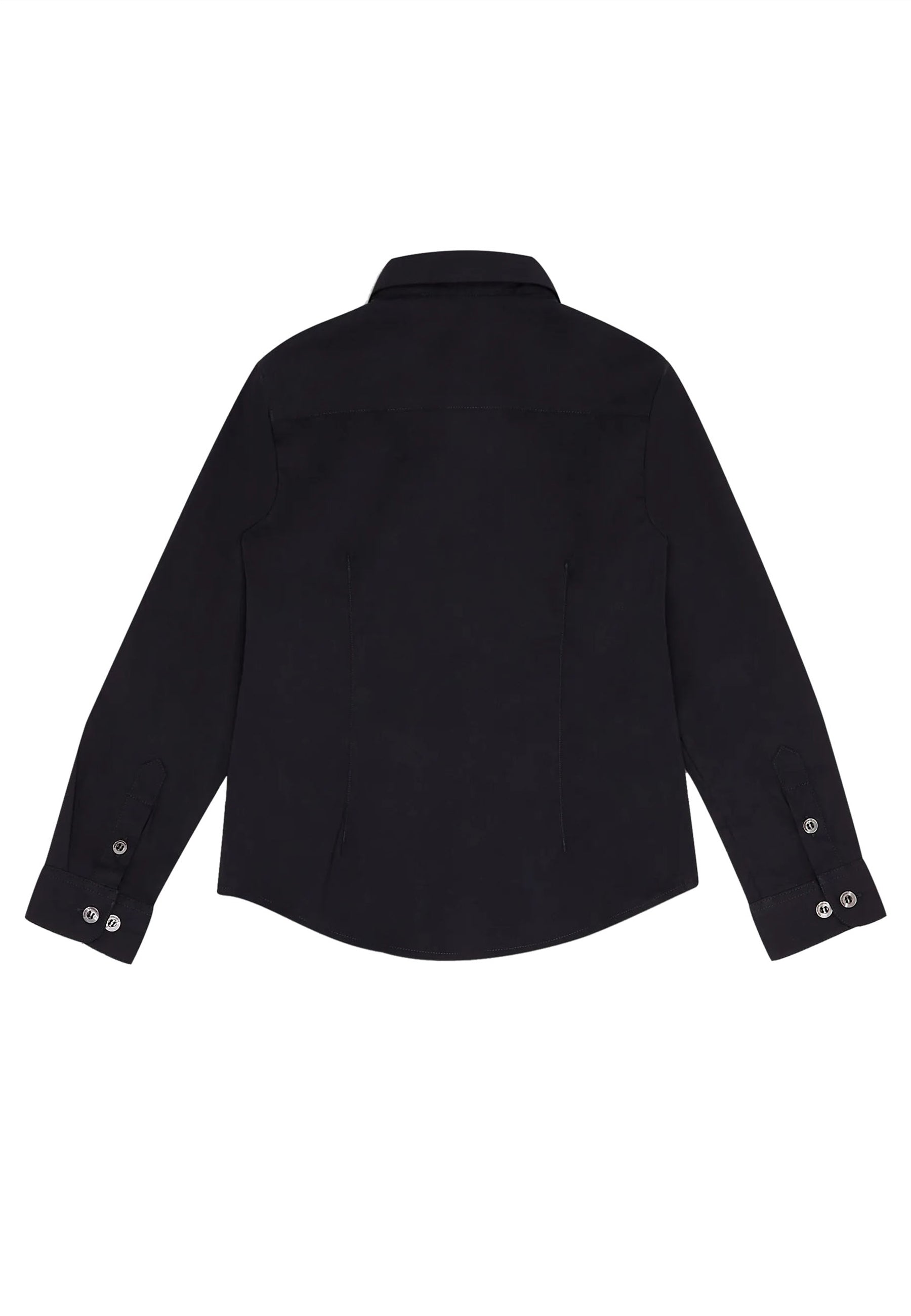 Camicia bambino Emporio Armani blu navy in cotone | ViaMonte Shop
