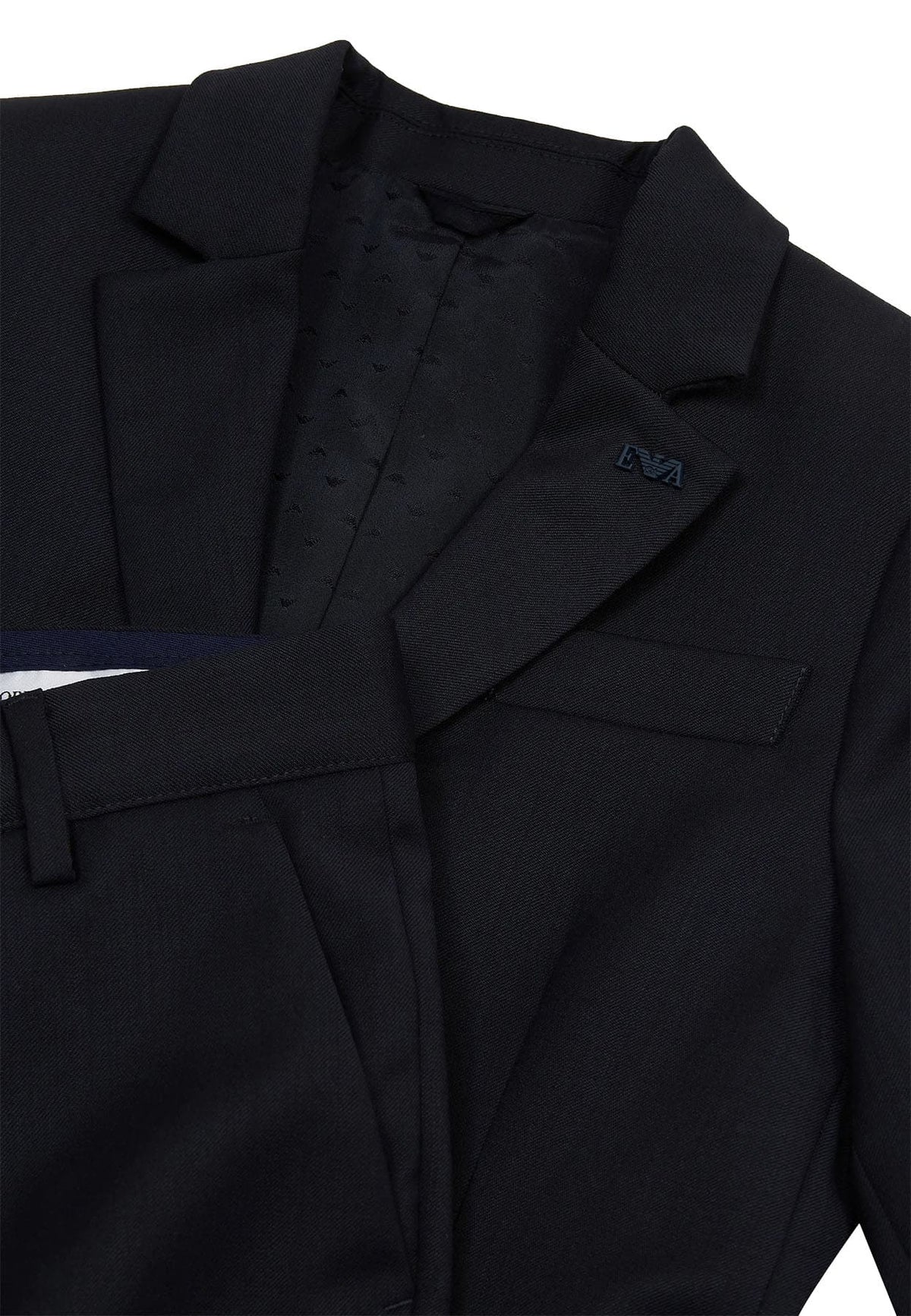 Abito bambino Emporio Armani blu in lana